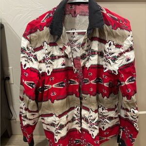 Vintage western men’s button up
